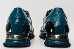 The Milano Snk Green Leather Sneaker - Vinci Leather