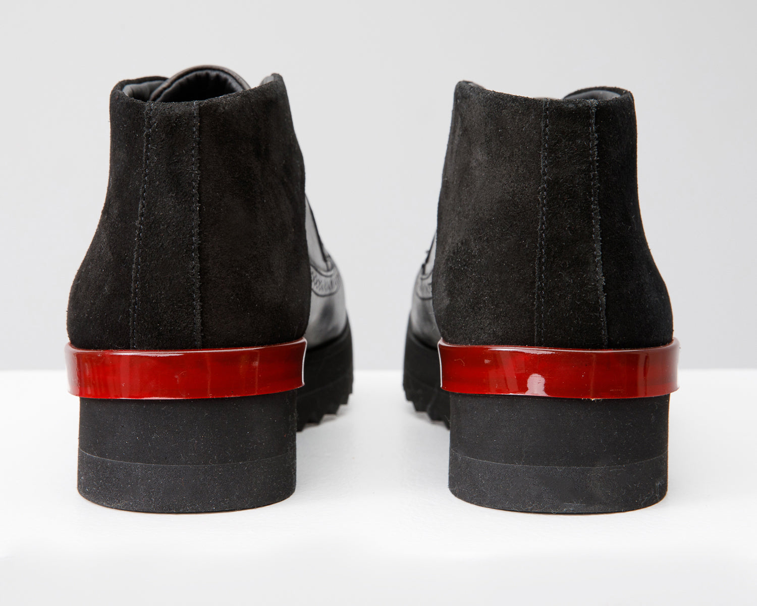 The Kagan Black Wingtip Chukka Sneaker Boot - Vinci Leather