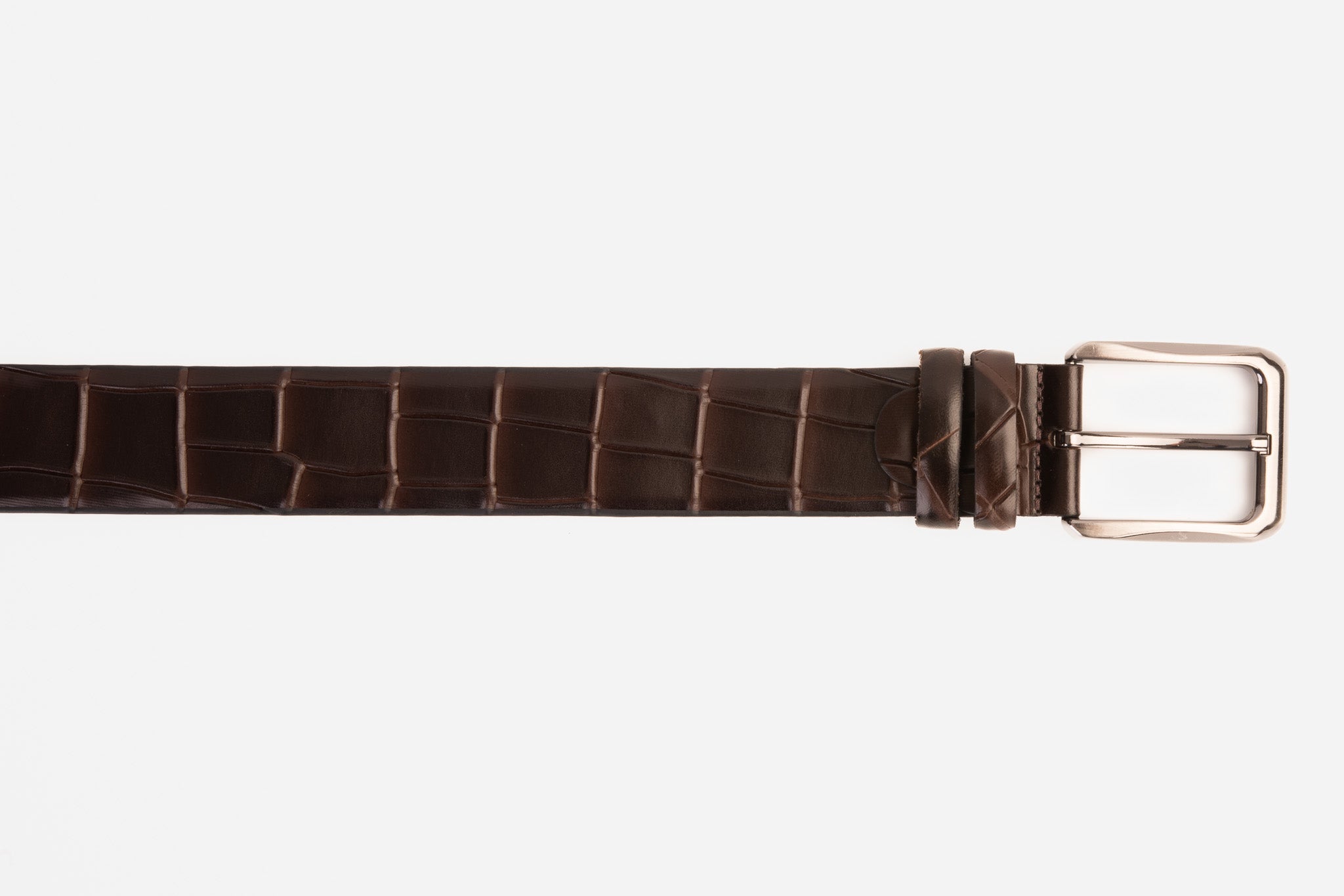 The Patton Brown Calfskin Belt - Vinci Leather