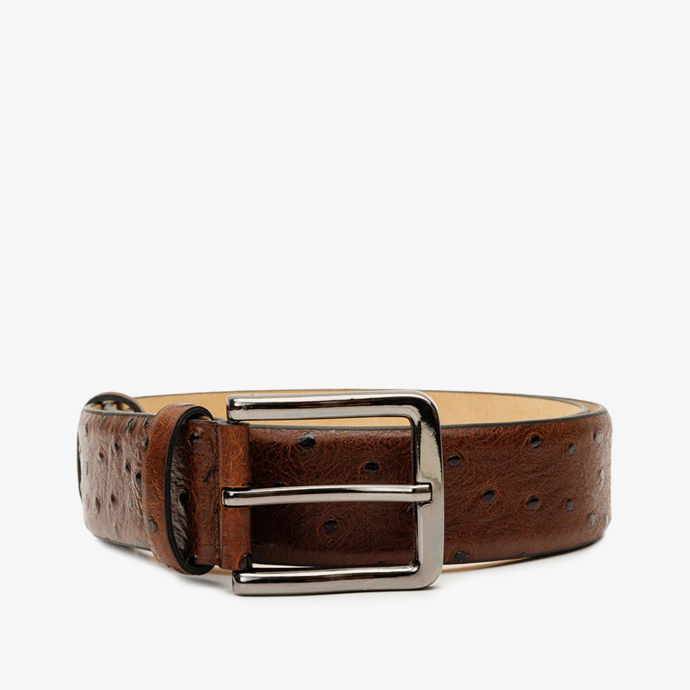 The Johannesburg Brown Leather Belt - Vinci Leather