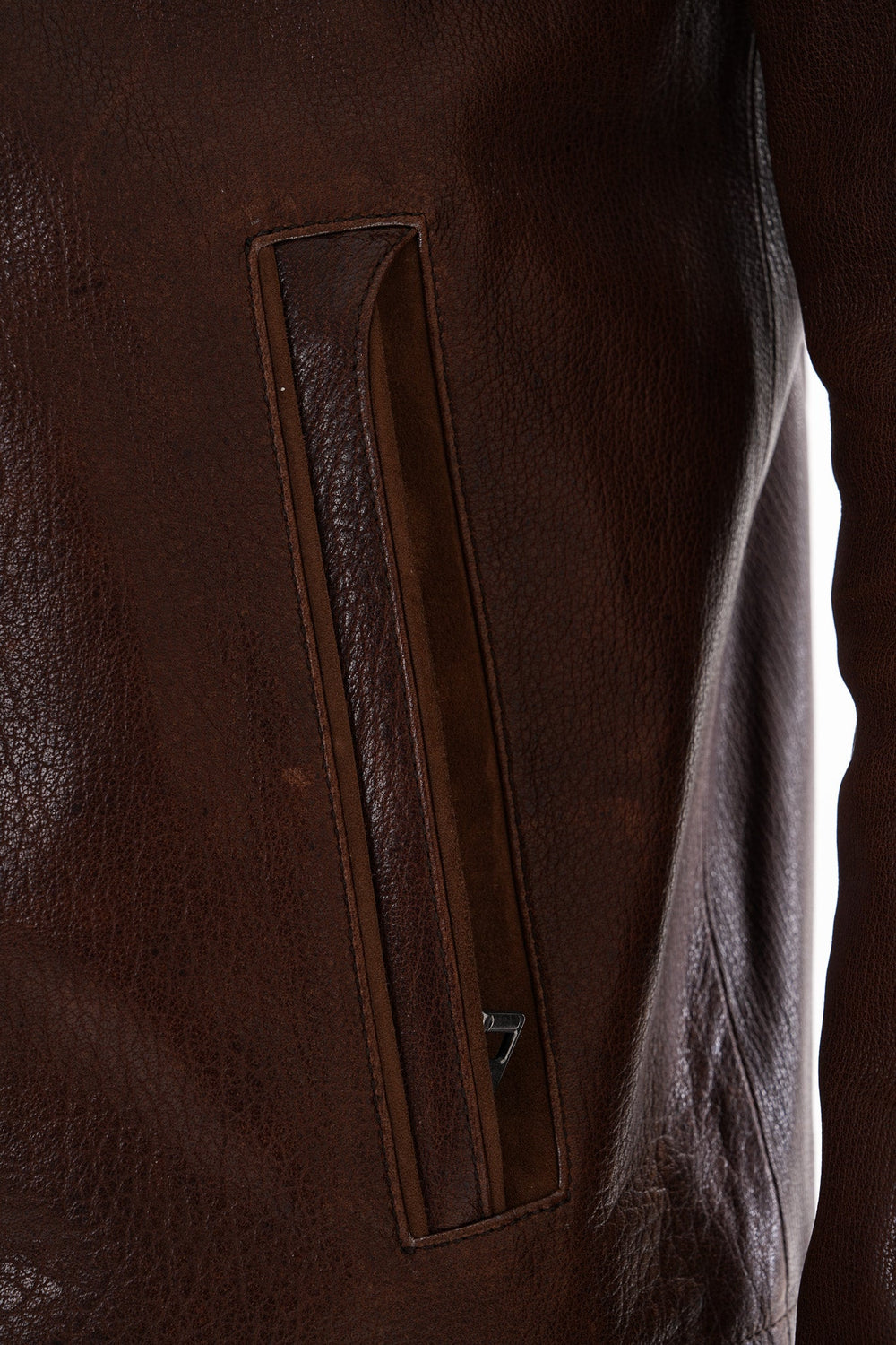 The Marco Brown Leather Jacket - Vinci Leather