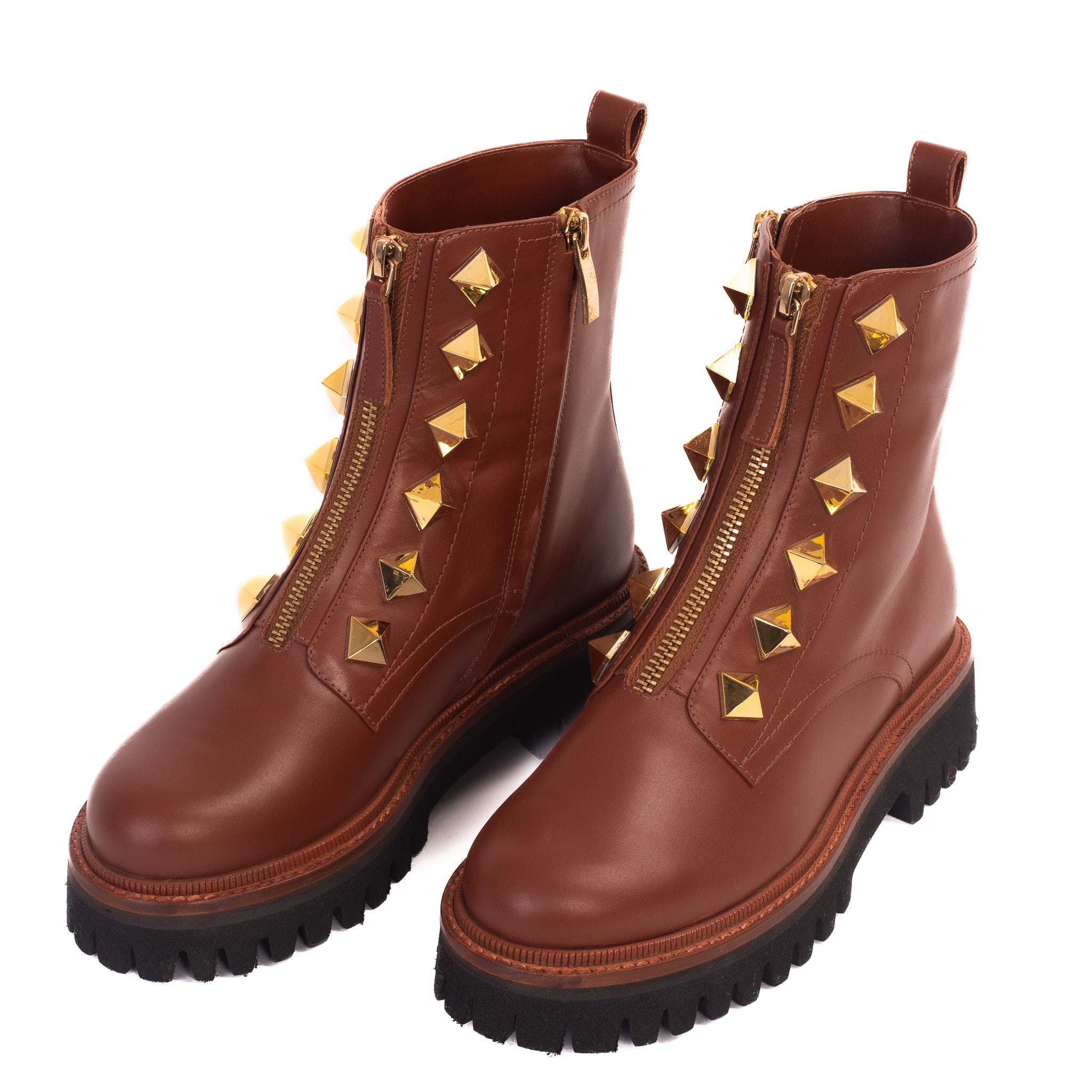 The Ottawa Brown Leather Ankle Boot - Vinci Leather