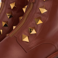 The Ottawa Brown Leather Ankle Boot - Vinci Leather