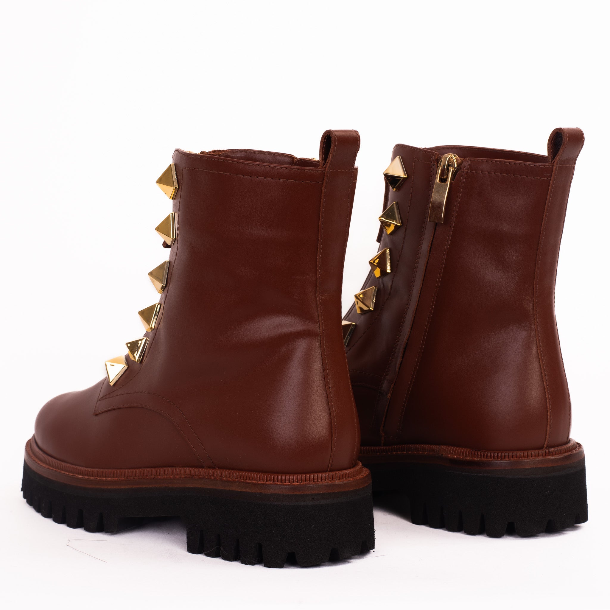 The Ottawa Brown Leather Ankle Boot - Vinci Leather