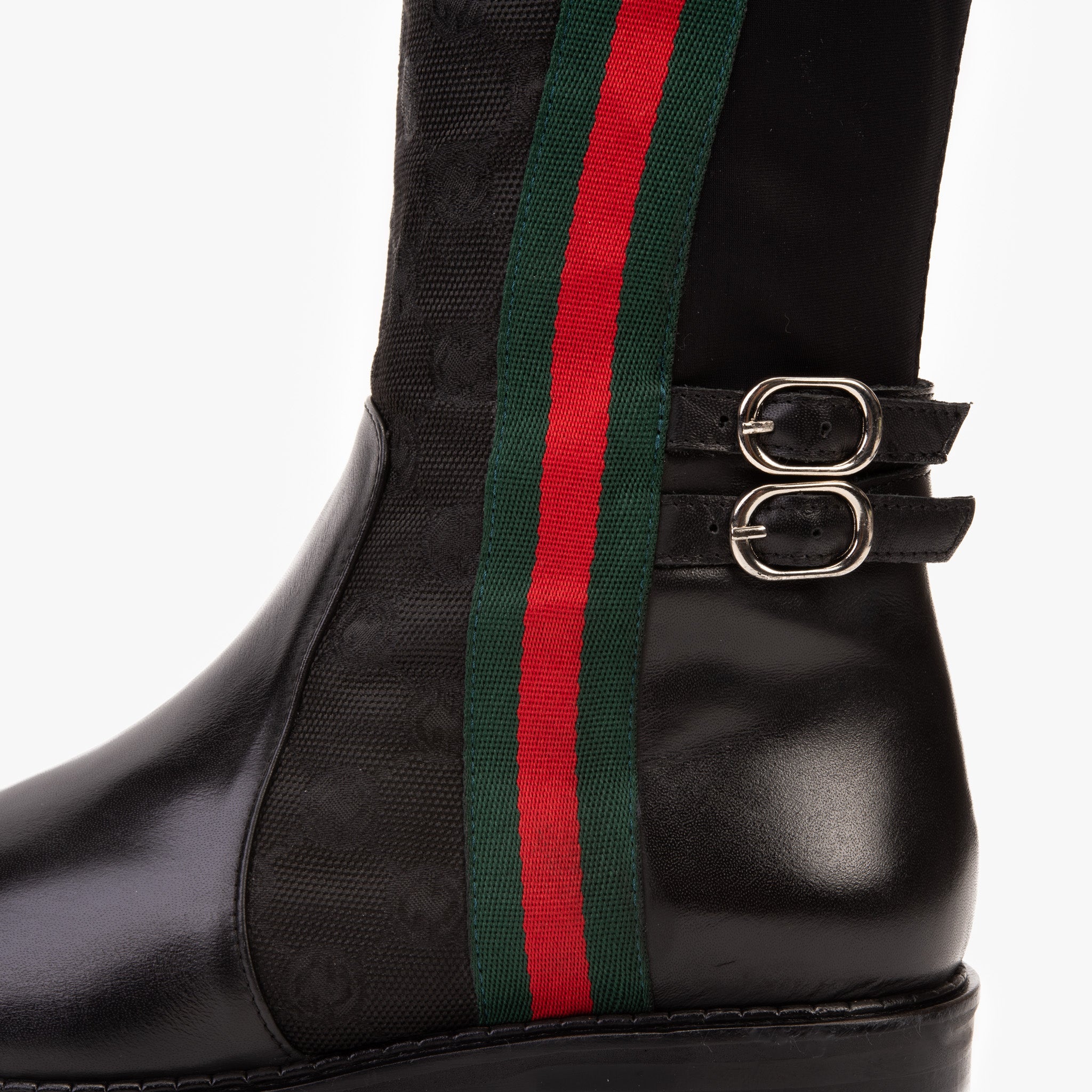 The Gallant Black Leather Knee-High Boot - Vinci Leather