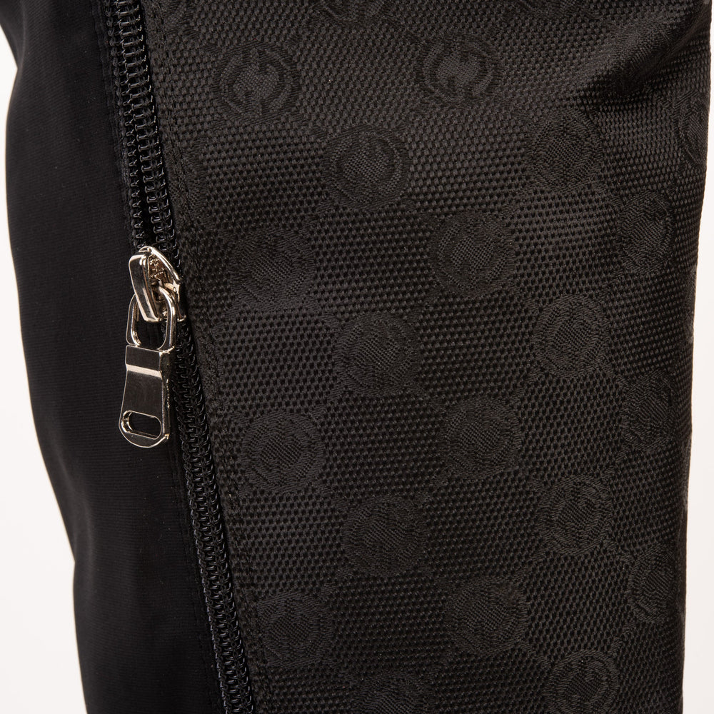 The Gallant Black Leather Knee-High Boot - Vinci Leather