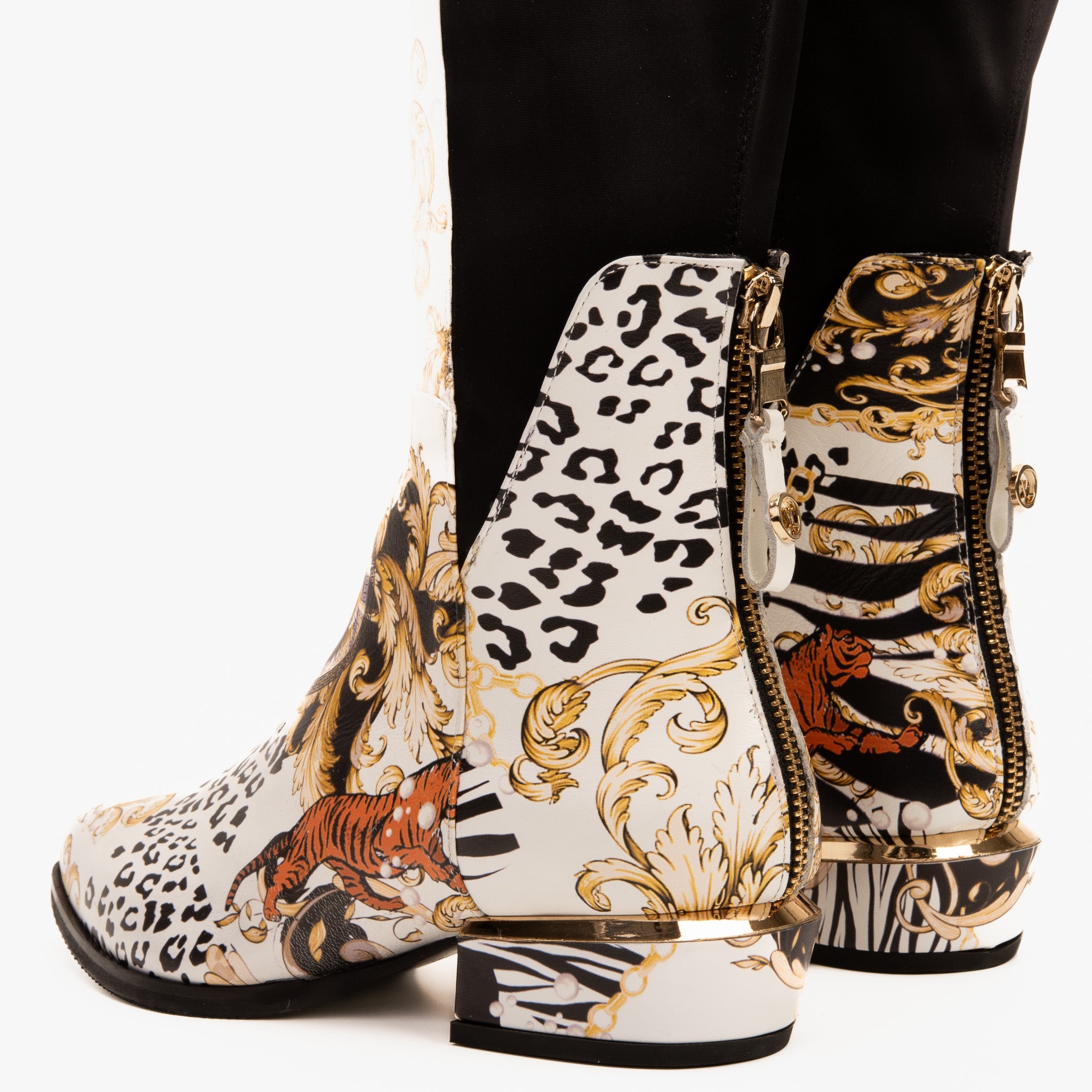 The Perugia Leather Pointy Toe Knee High Boot - Vinci Leather