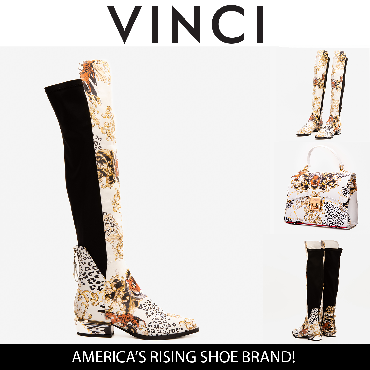 The Perugia Leather Pointy Toe Knee High Boot - Vinci Leather