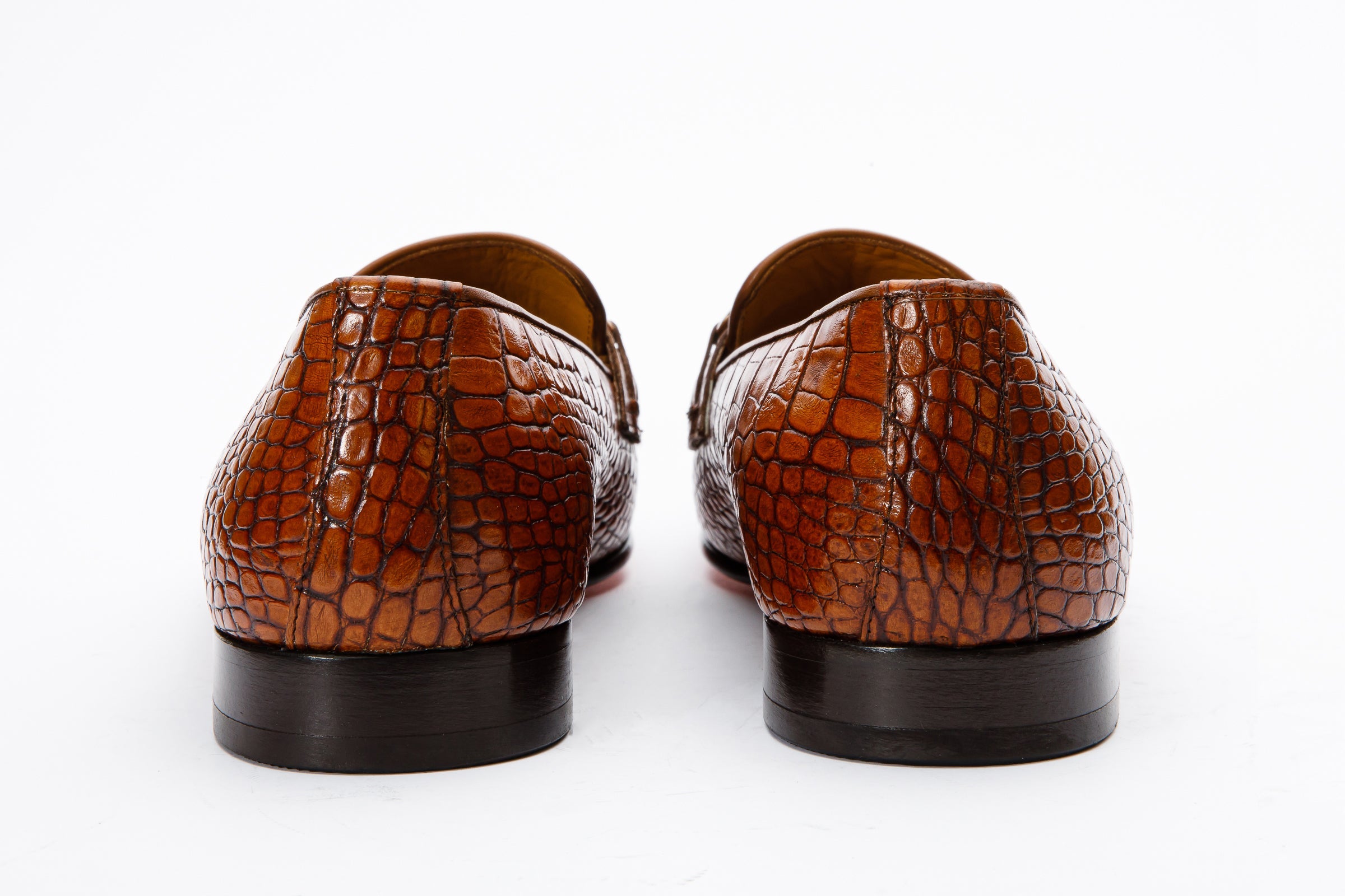 The Monaco Tan Leather Shoe Bit Loafer - Vinci Leather