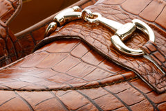 The Monaco Tan Leather Shoe Bit Loafer - Vinci Leather
