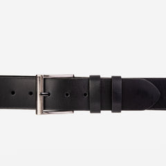 The Prime Black Leather Belt - Vinci Leather