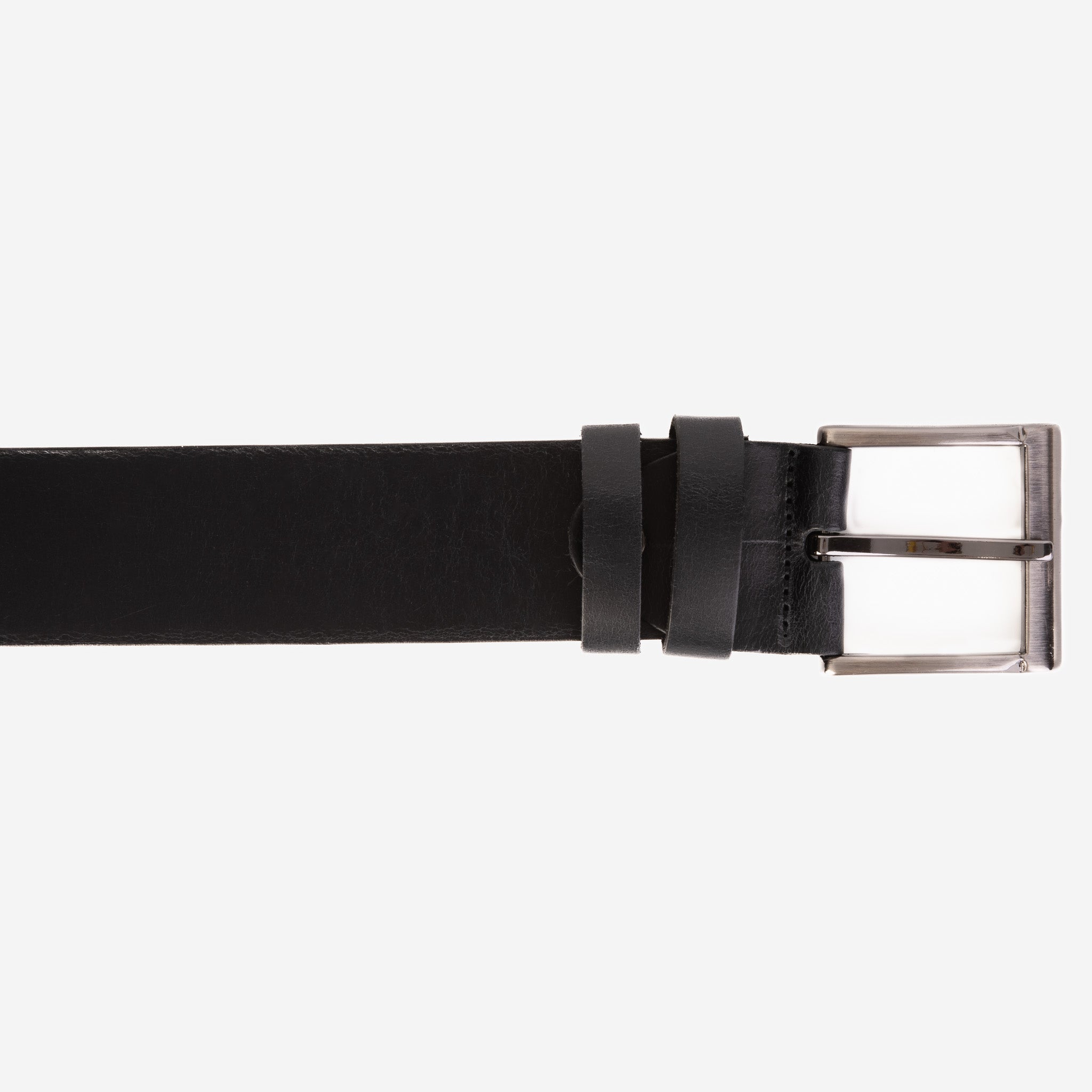 The Prime Black Leather Belt - Vinci Leather