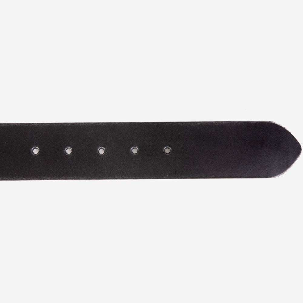 The Prime Black Leather Belt - Vinci Leather