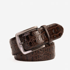 The Bomba Brown Leather Belt - Vinci Leather