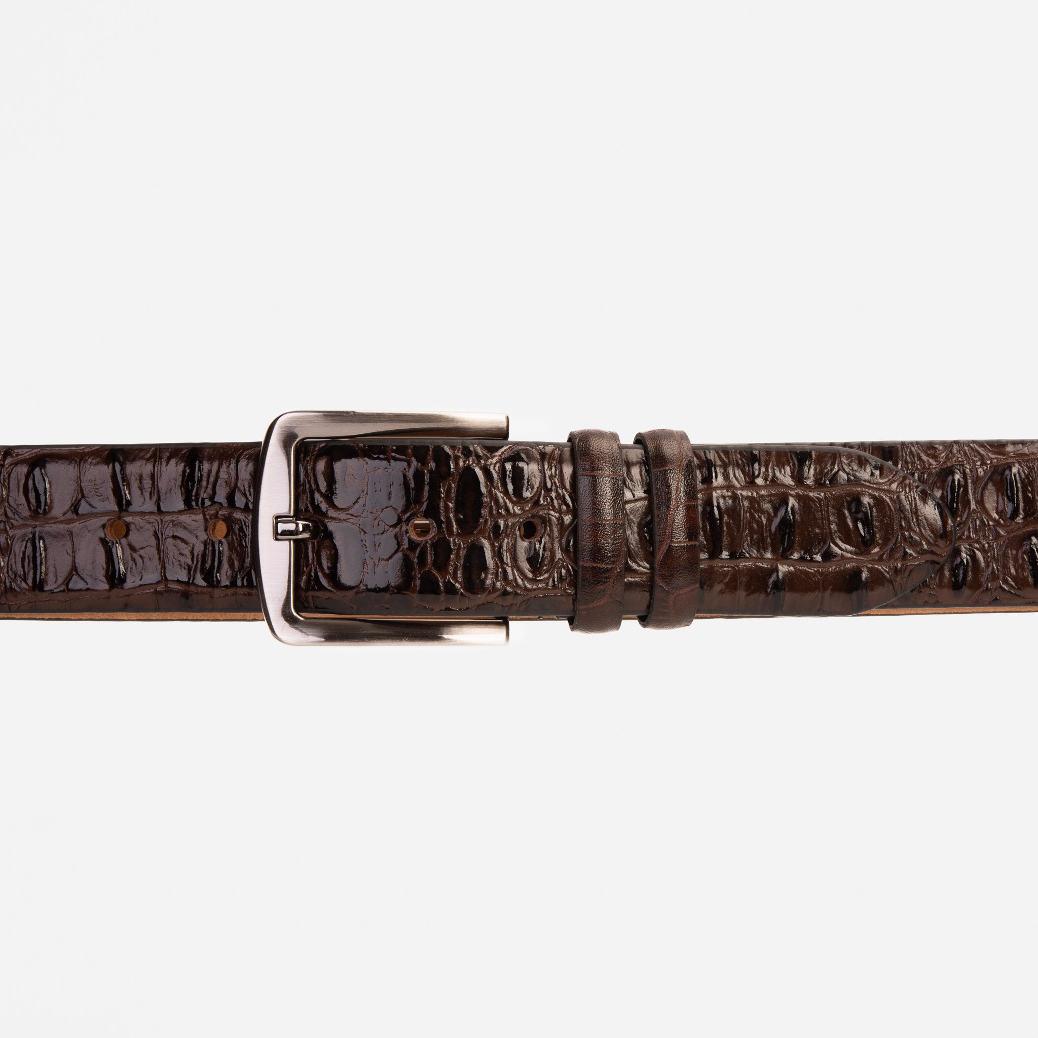 The Bomba Brown Leather Belt - Vinci Leather