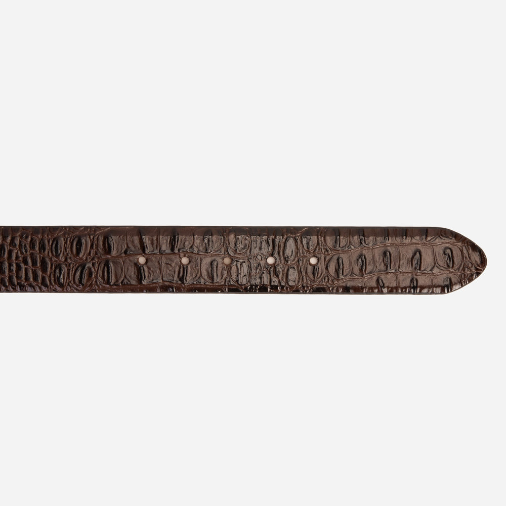 The Bomba Brown Leather Belt - Vinci Leather