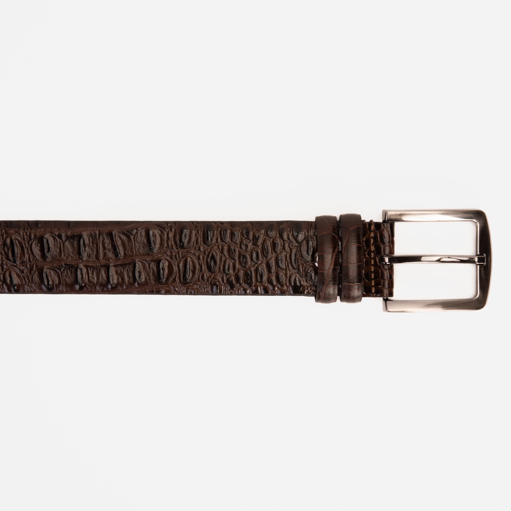 The Bomba Brown Leather Belt - Vinci Leather