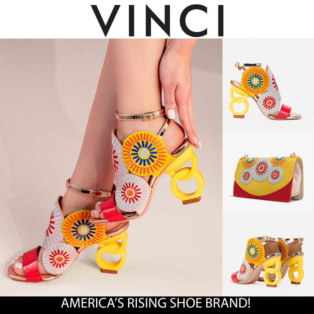 The Parama Yellow Leather Ankle Strap Sandal - Vinci Leather