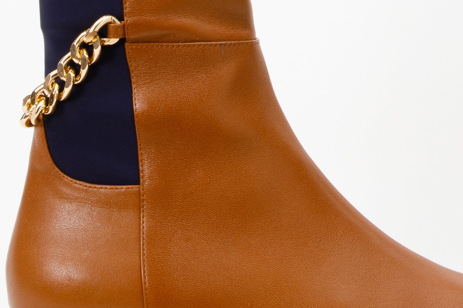 The Tallin Tan Leather Knee High Boot - Vinci Leather