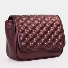The Leno Burgundy Leather Handbag - Vinci Leather