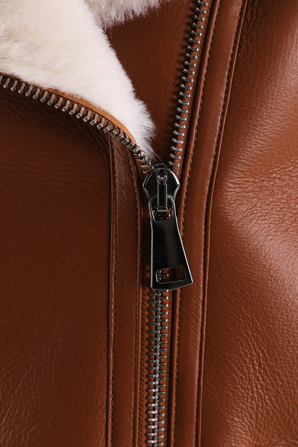 The Prague Tan Leather Jacket - Vinci Leather
