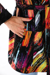 The Prisma Multicolor Leather Jacket - Vinci Leather