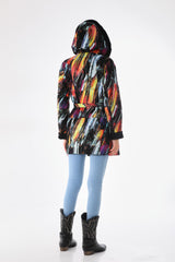 The Prisma Multicolor Leather Jacket - Vinci Leather