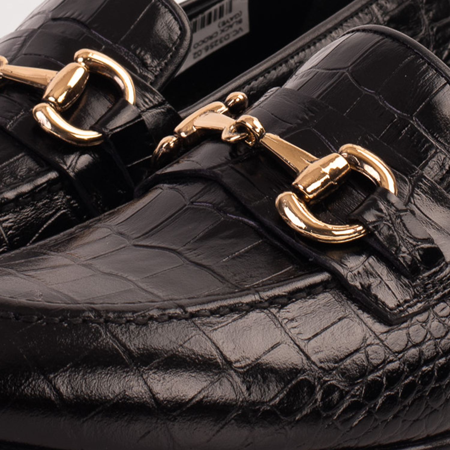 The Monaco Black Leather Shoe Bit Loafer - Vinci Leather