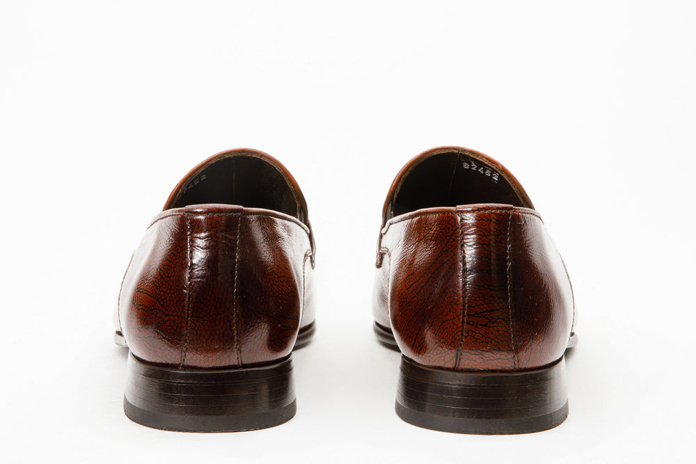 The Bangkok Tan Penny Loafer Shoe - Vinci Leather