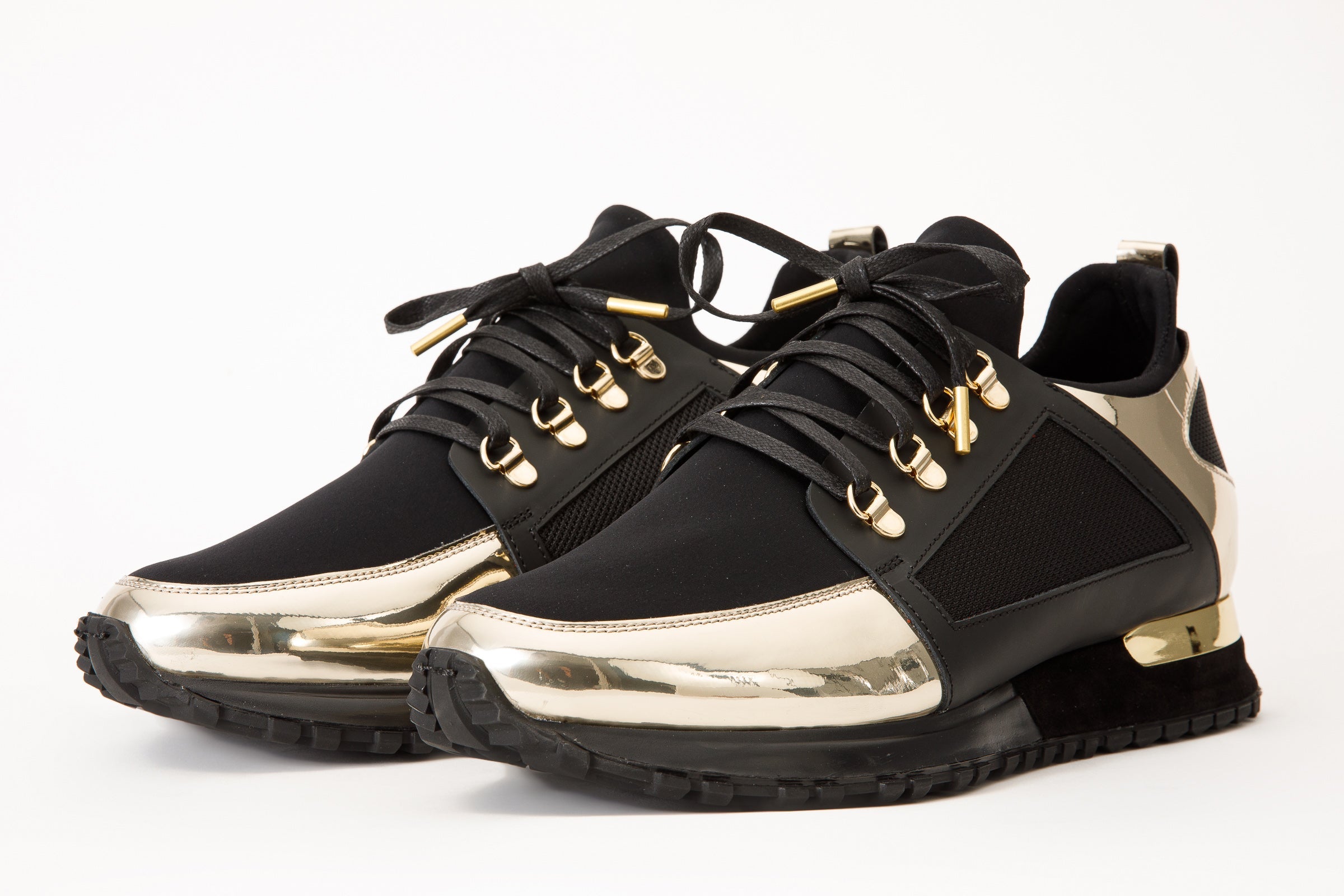 The Emir Gold Leather Sneaker Limited Edition - Vinci Leather
