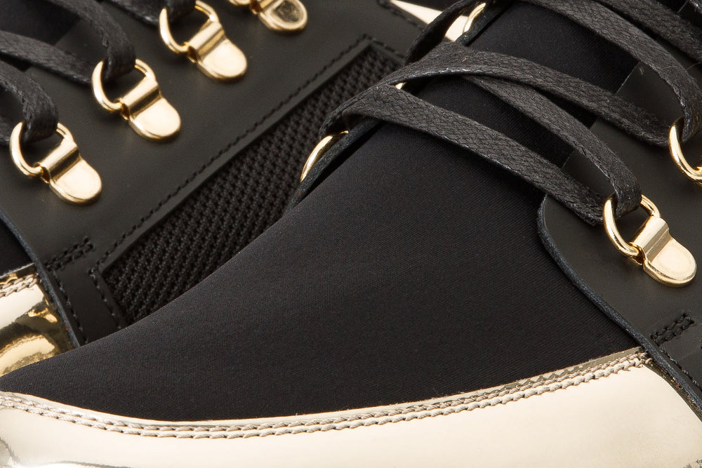 The Emir Gold Leather Sneaker Limited Edition - Vinci Leather