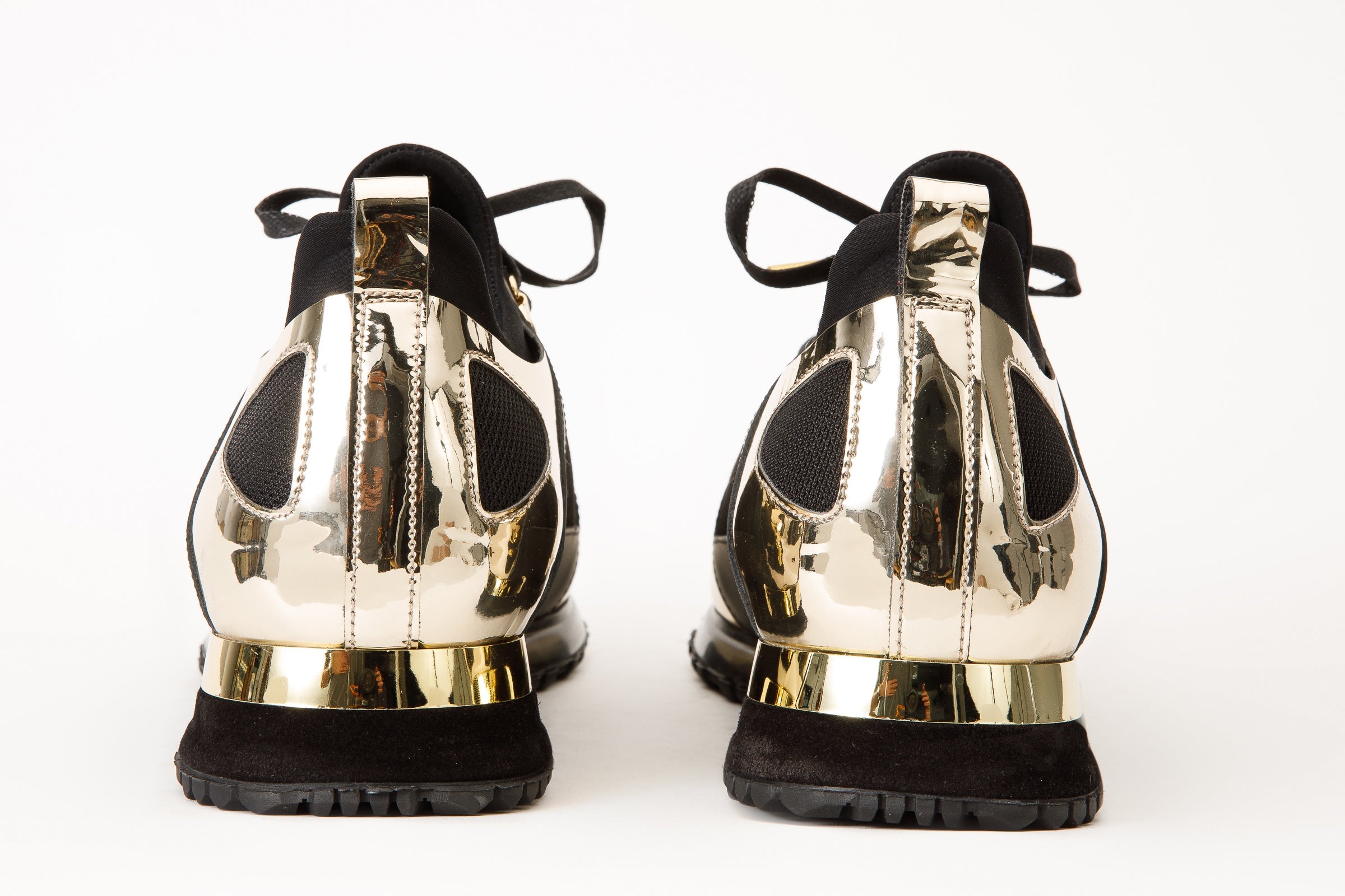 The Emir Gold Leather Sneaker Limited Edition - Vinci Leather