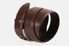 The Monterrey Brown Leather Belt - Vinci Leather