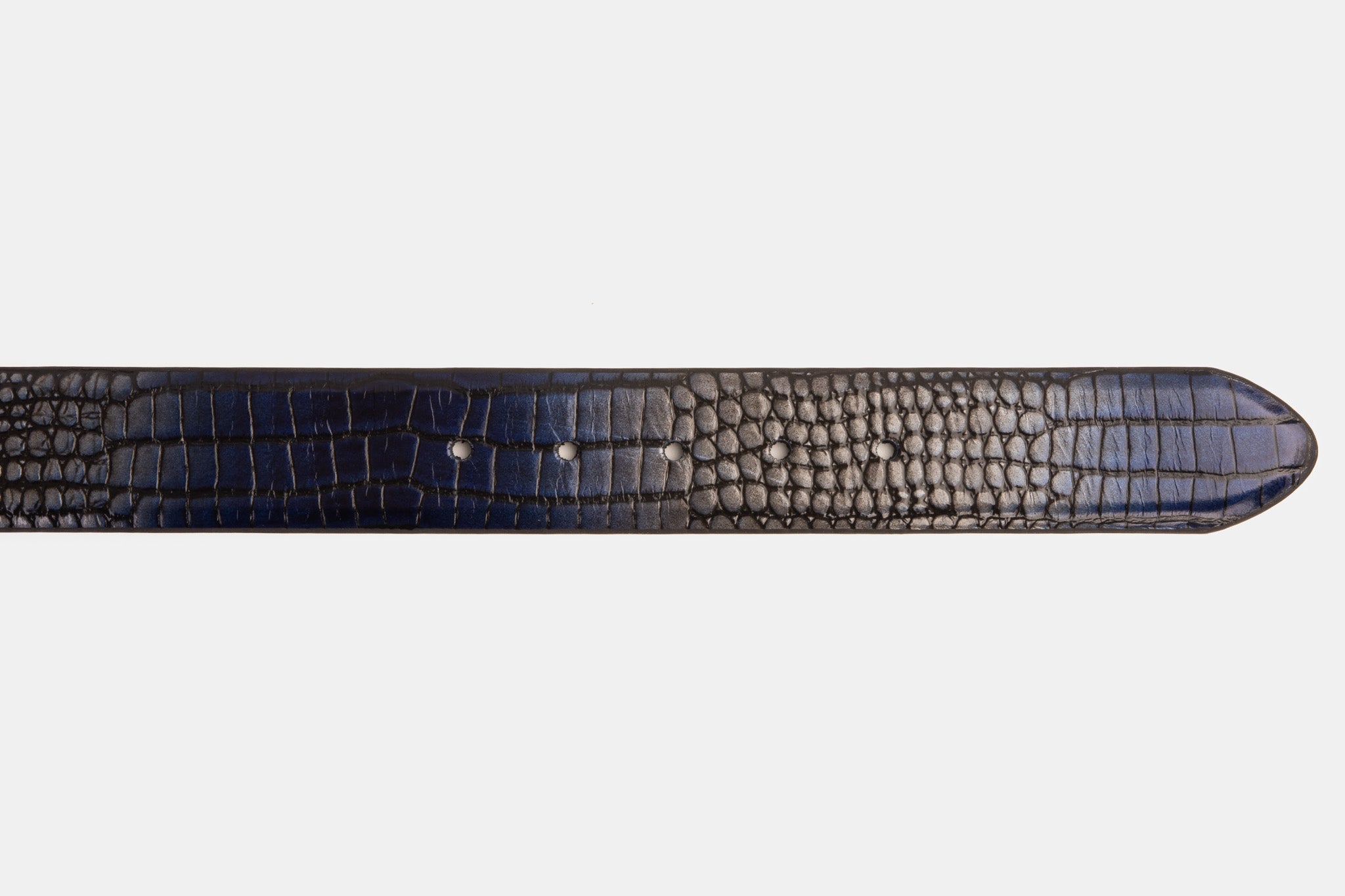 The Mush Navy Blue Belt - Vinci Leather