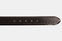 The Modica Black Patent Leather Belt - Vinci Leather