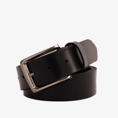 The Mercury Black Calfskin Belt - Vinci Leather