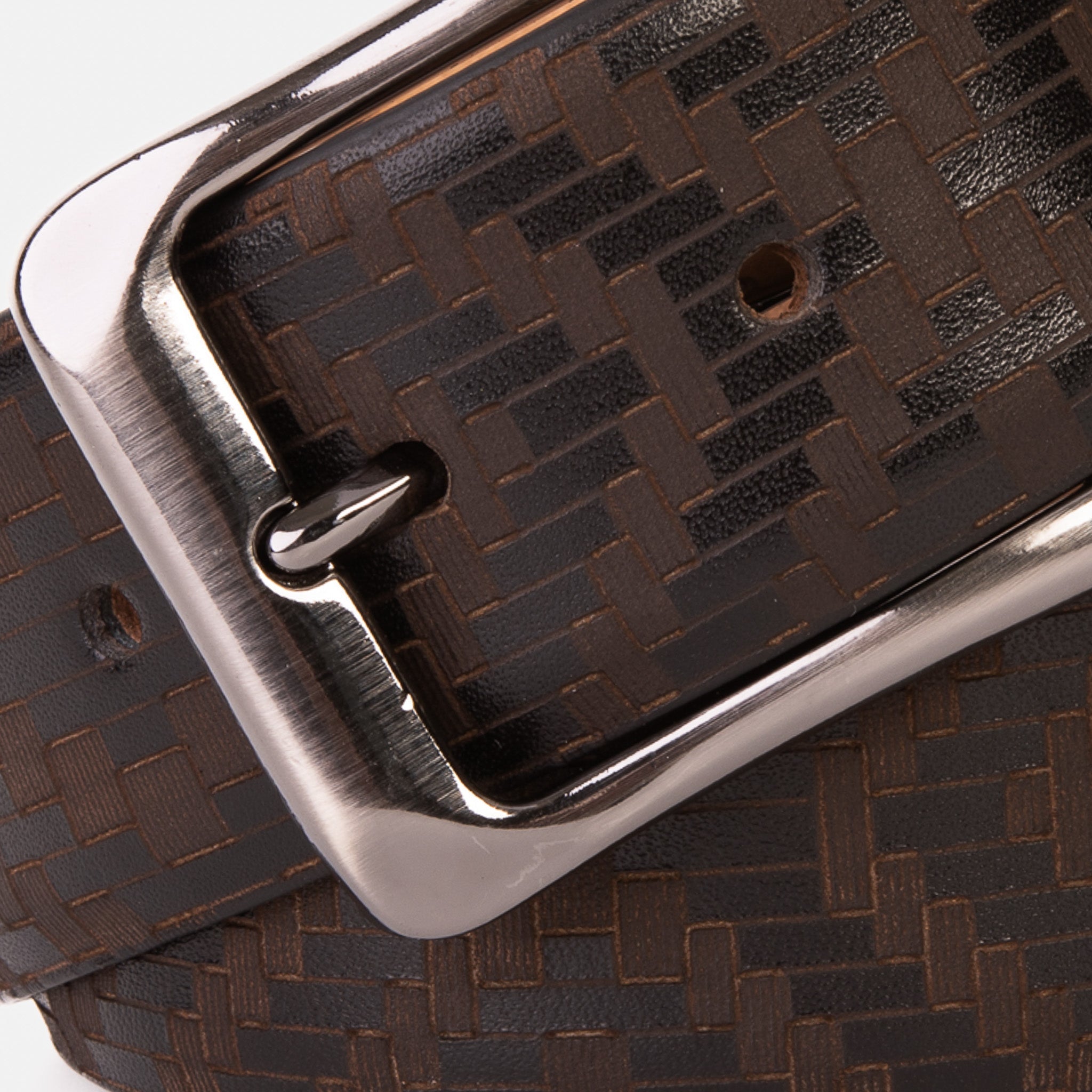 The Meram Black Calfskin Belt - Vinci Leather