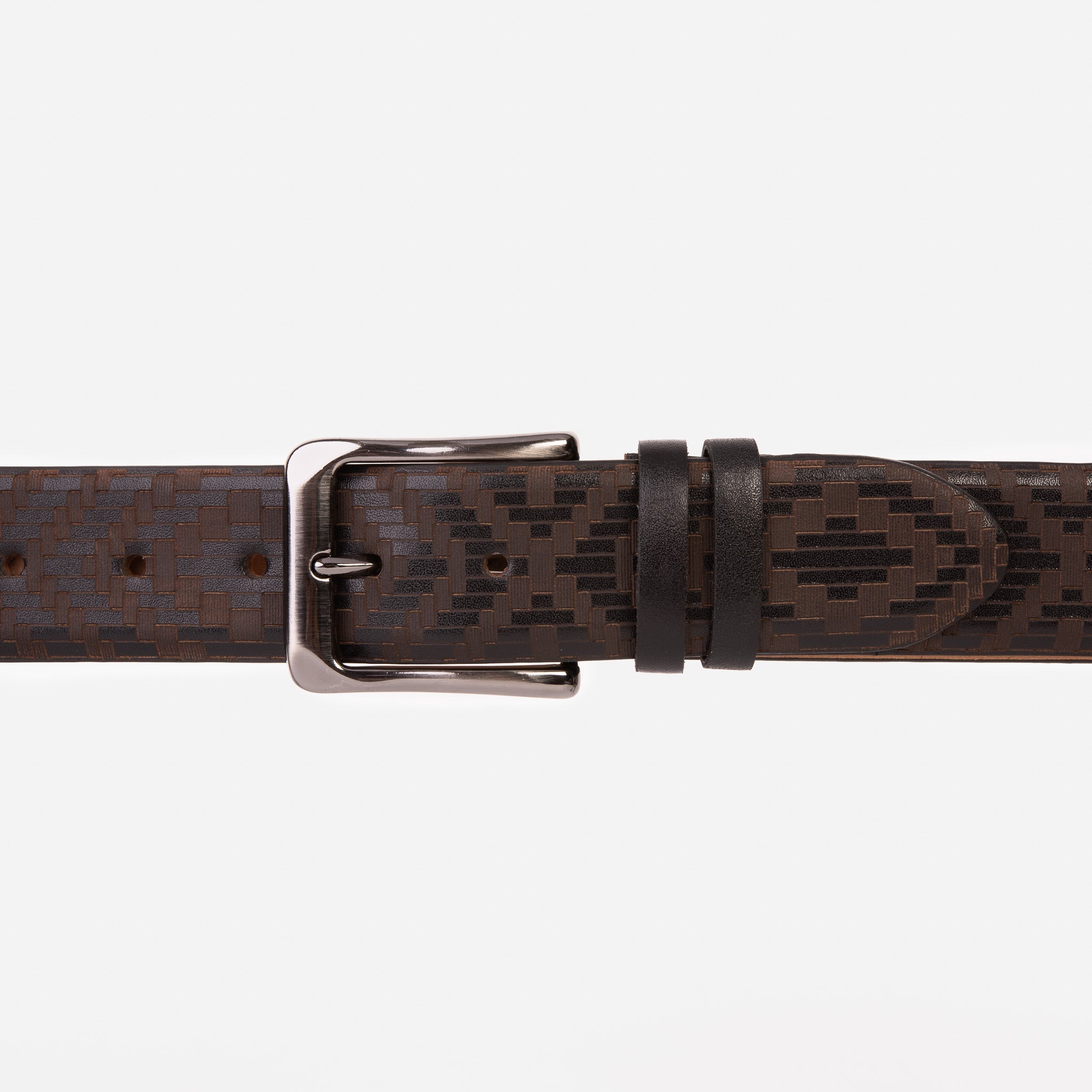 The Meram Black Calfskin Belt - Vinci Leather