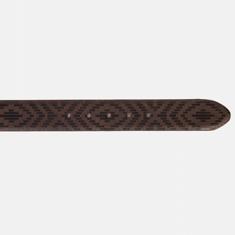 The Meram Black Calfskin Belt - Vinci Leather