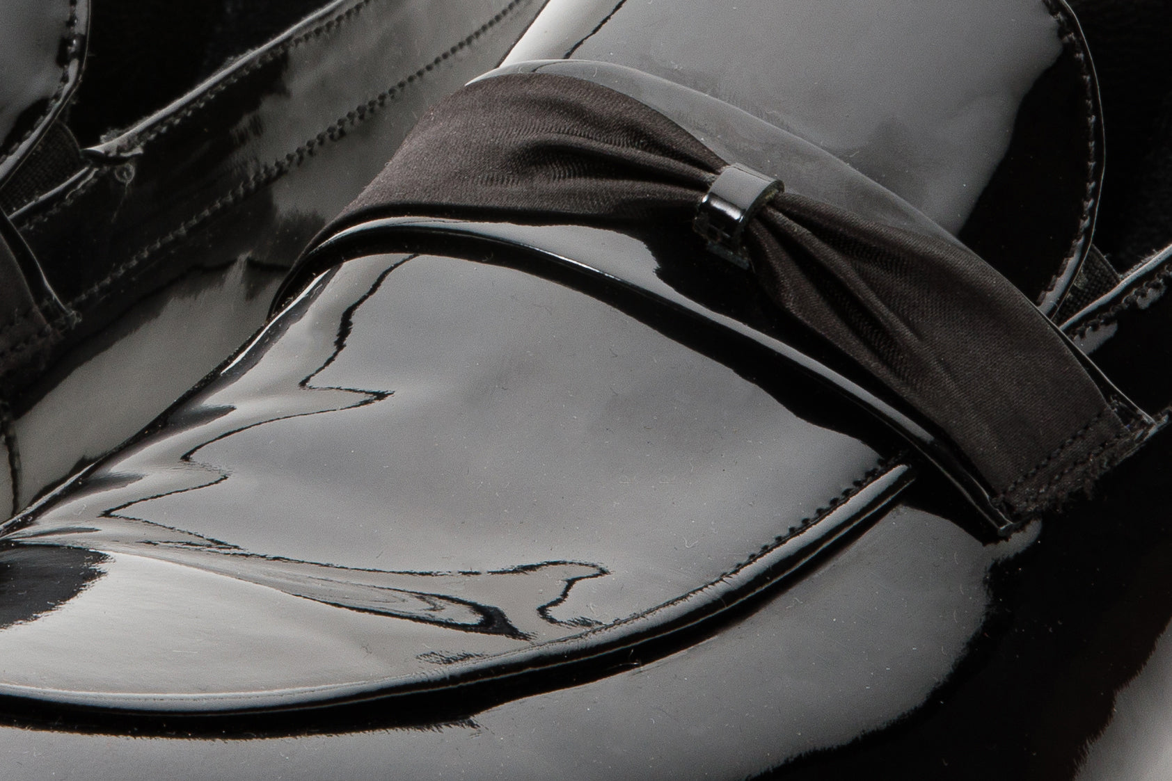 The Dodoma Black Patent  Leather Loafer Shoe - Vinci Leather