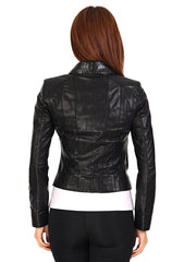 The Proctor  Pyhtn  Black Leather Jacket - Vinci Leather