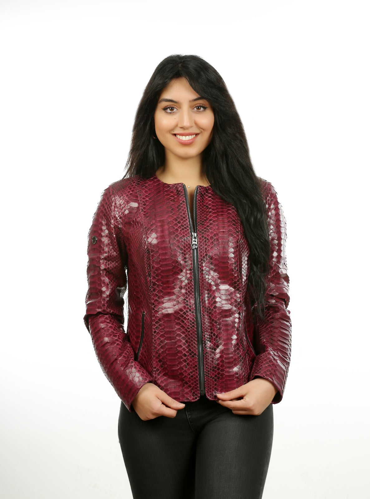Towanda Pyhtn Leather Jacket - Vinci Leather