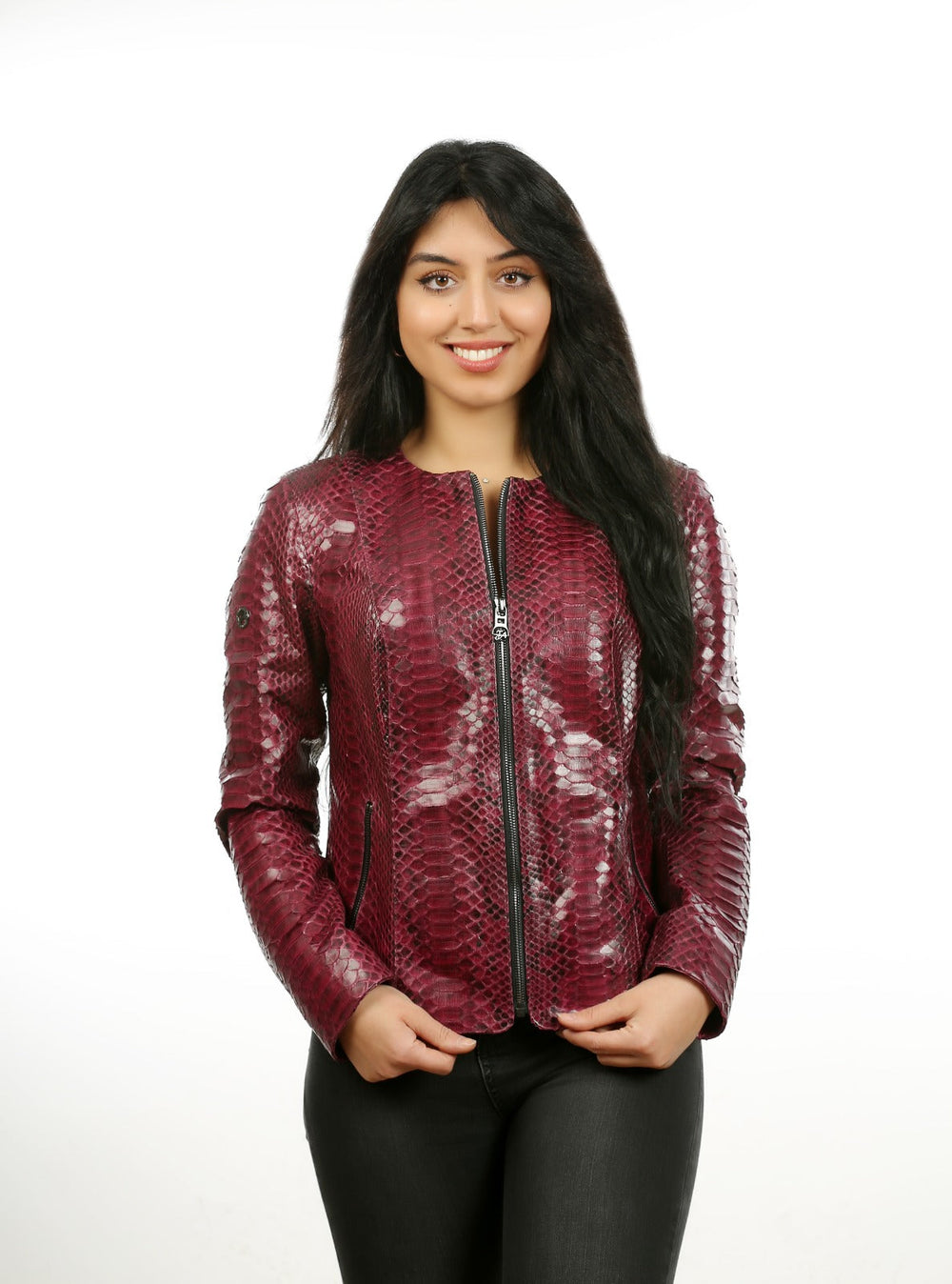 Towanda Pyhtn Leather Jacket - Vinci Leather
