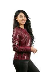 Towanda Pyhtn Leather Jacket - Vinci Leather