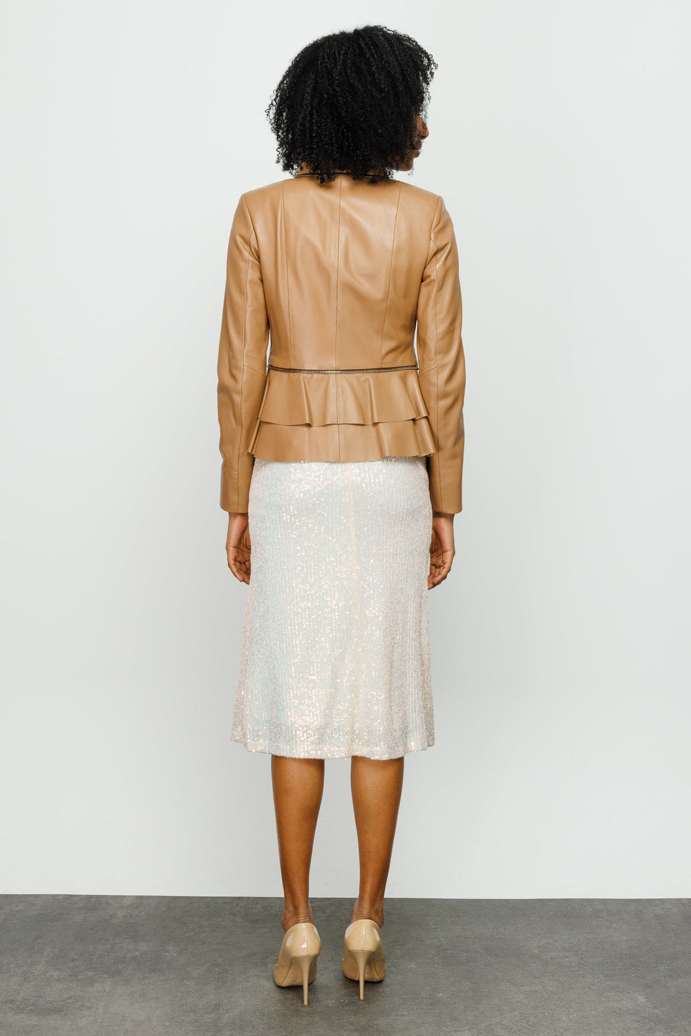 The Olmetti Tan Leather Jacket - Vinci Leather