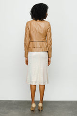 The Olmetti Tan Leather Jacket - Vinci Leather