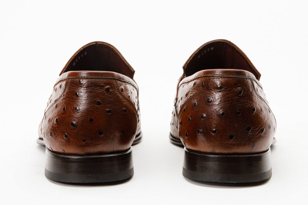 The Johannesburg Brown Leather Dress Loafer  Shoe - Vinci Leather