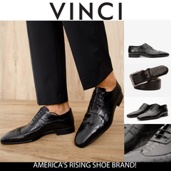 The Alabama Black Wingtip Oxford Shoe - Vinci Leather