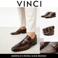 The Kazablanka Brown Leather Bit Loafer  Shoe - Vinci Leather