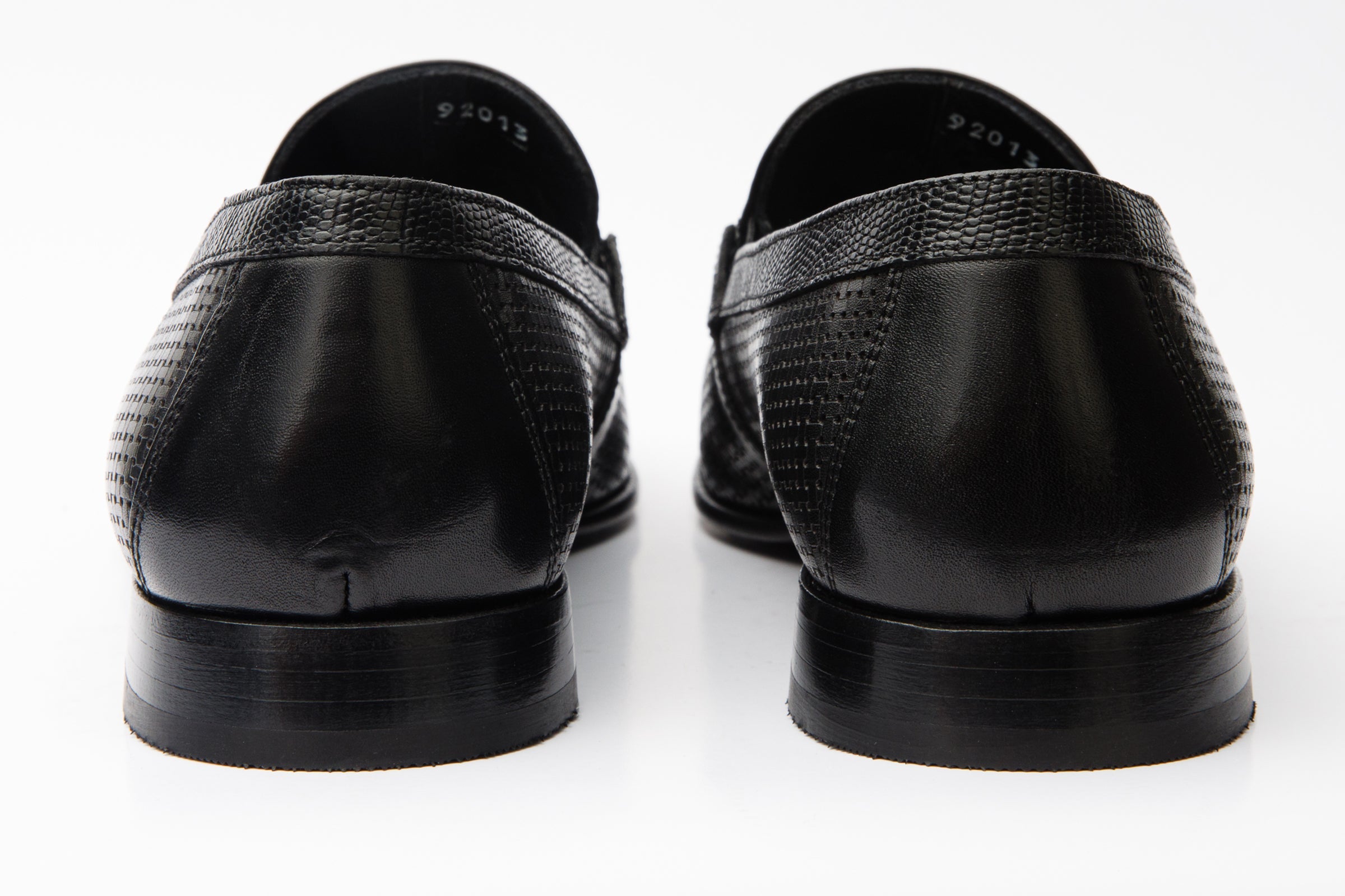 The Acerra Black Leather Loafer Shoe Final Sale! - Vinci Leather
